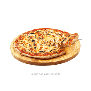 Pizza Siciliana (tomate, mozzarella, thon, artichaut, poivron, champignons, olives)