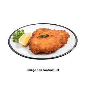 Milanesa de pollo (Suprême de poulet pané et passé dans l’œuf)